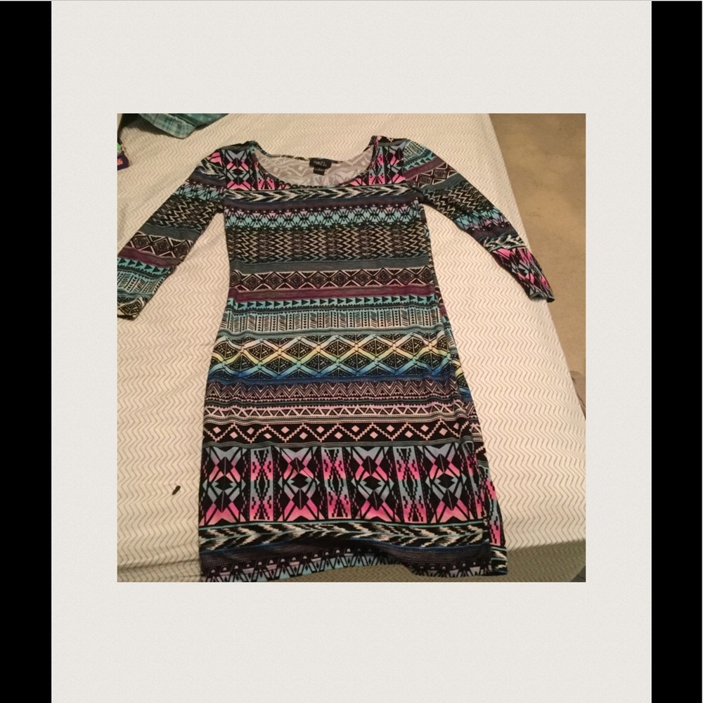 Rue 21. Long sleeve and long length dress.
