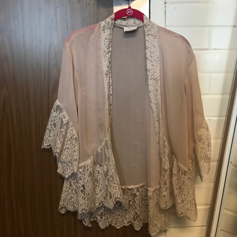 Lace cardigan