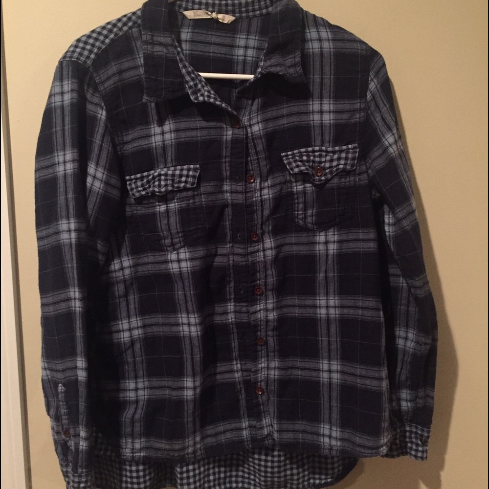 Collared Blue flannel
