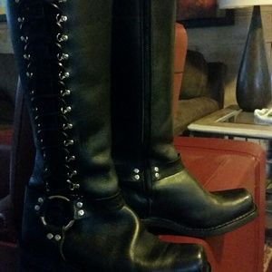 Harley Davidson 'Sidewinder' Tall Riding Boots