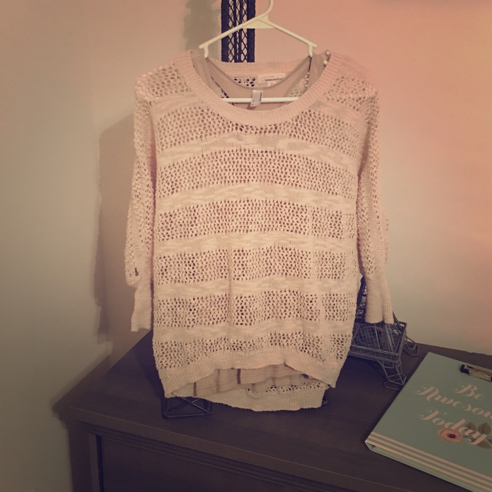 Light Knit Top with Tank