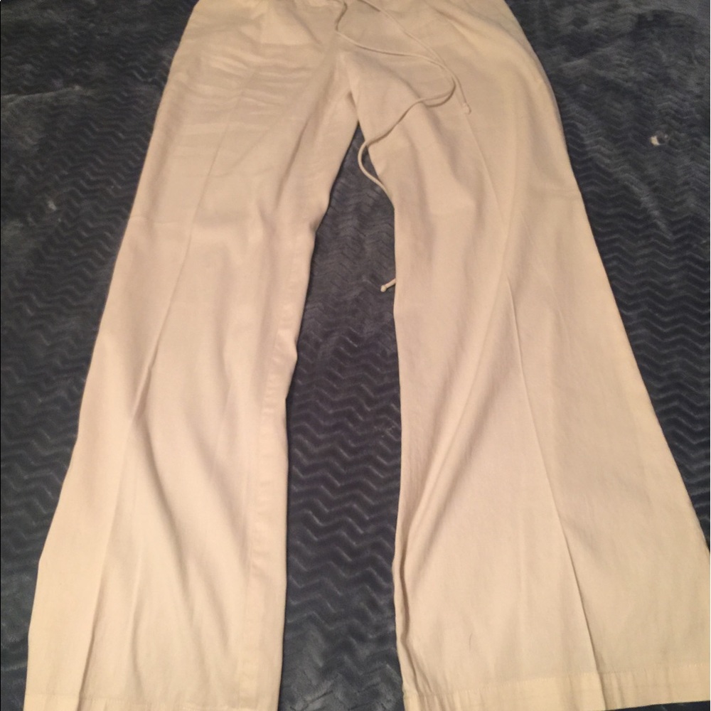 BCBG MaxAzria Linen Pants