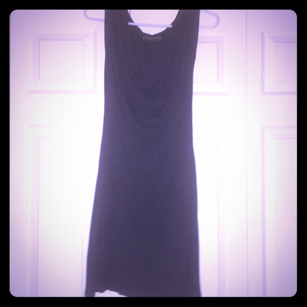 Grey fitted dress