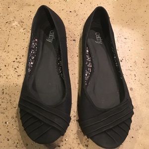 Black flats