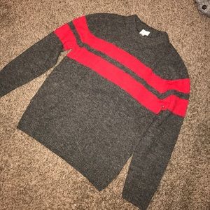 H&M Men's striped wool sweater