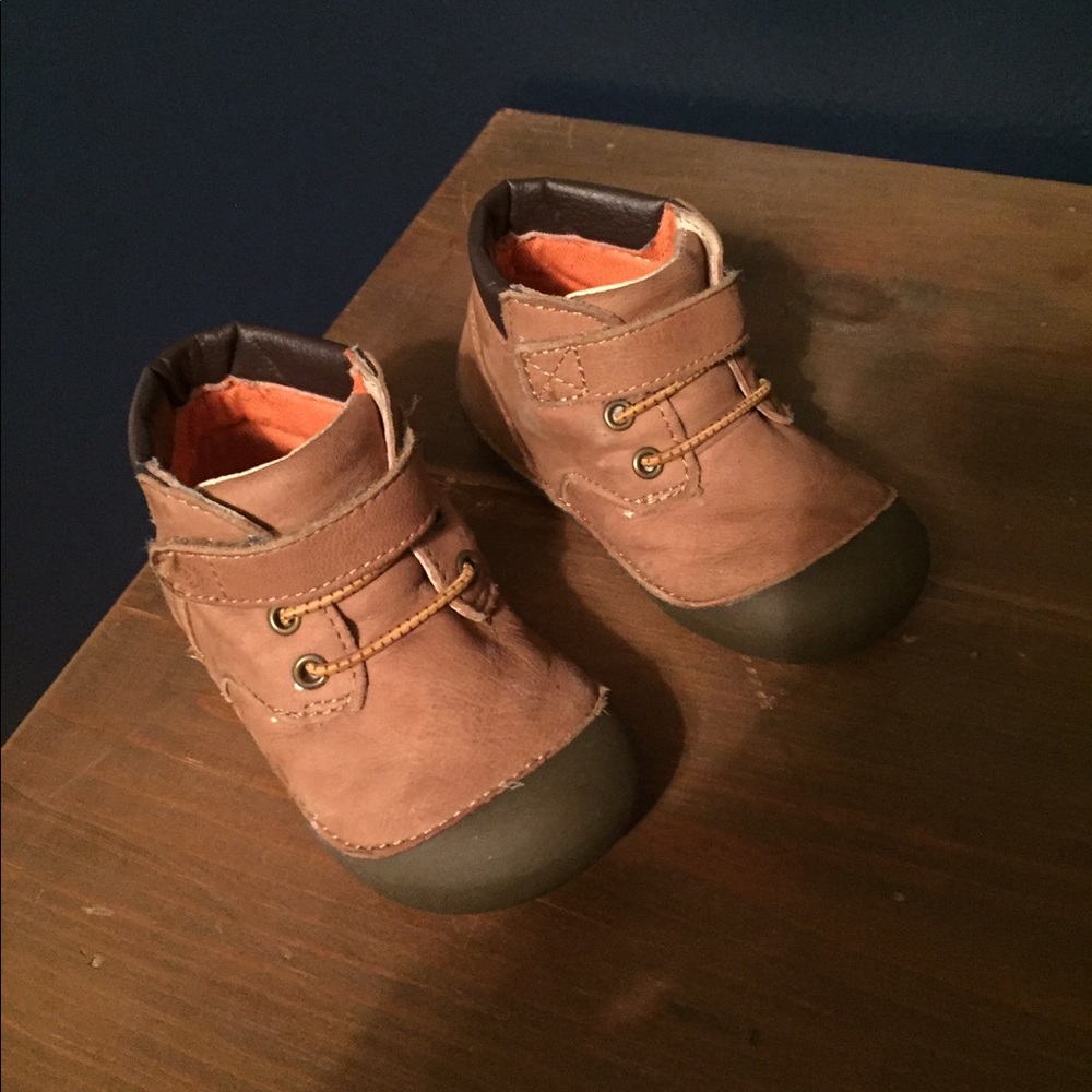 Brown Stride Rite boots