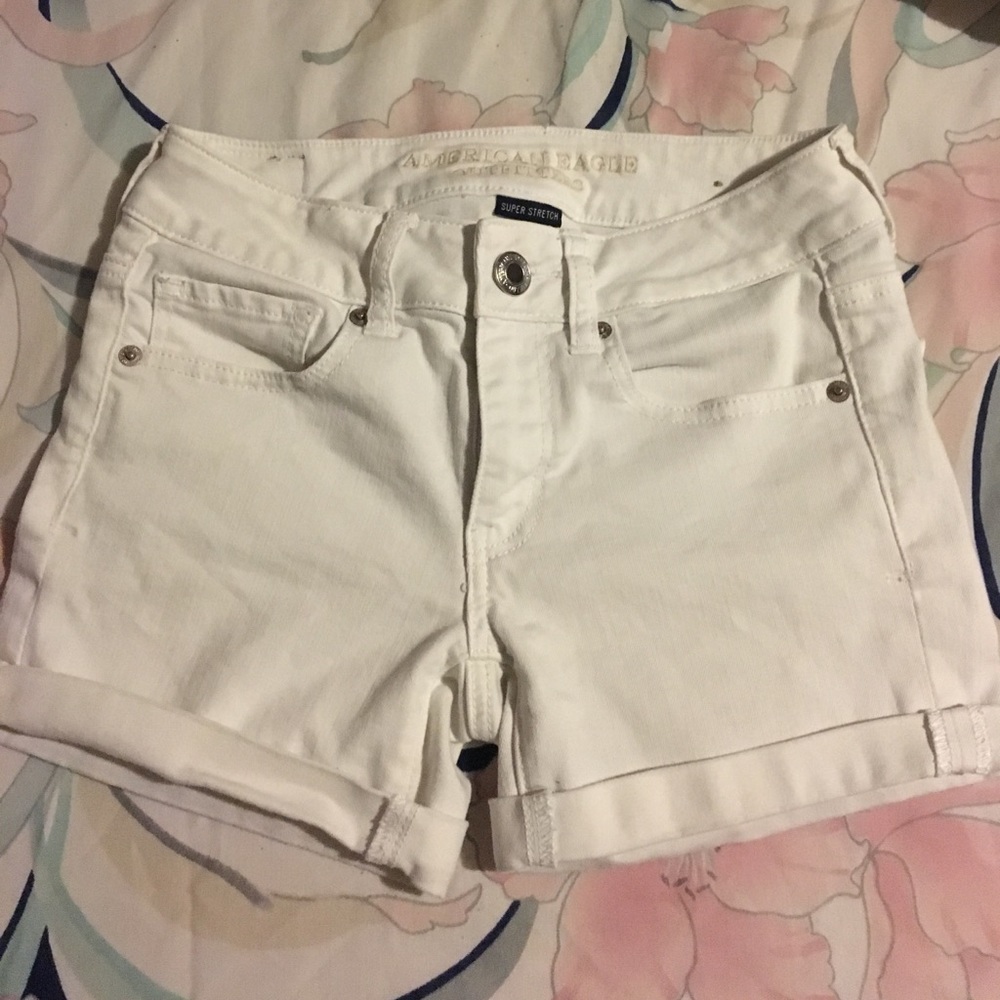 Mid Indi white Shorts