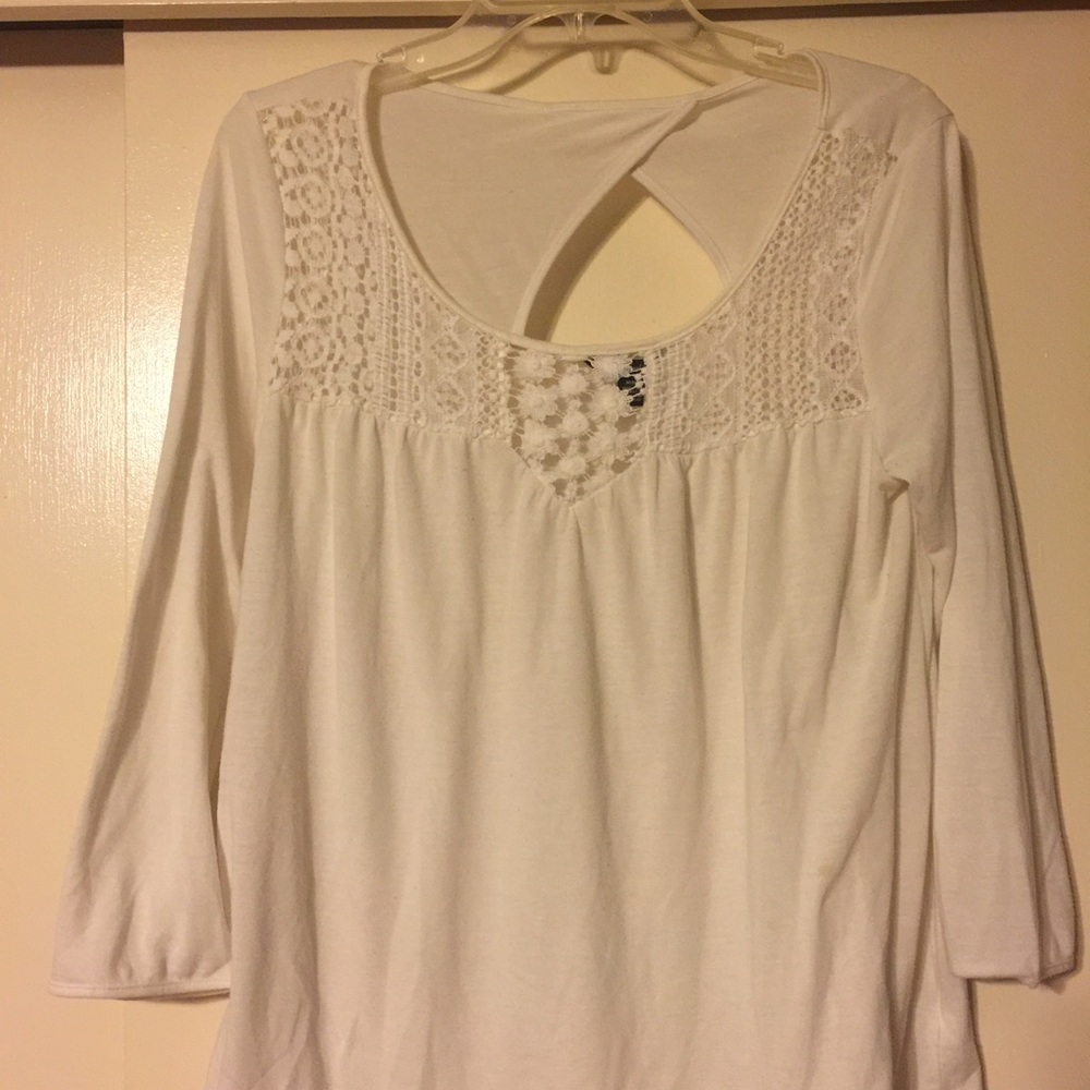 American Eagle crochet top