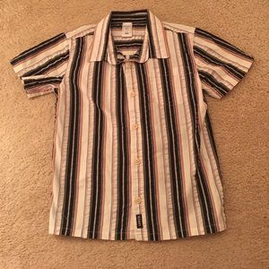 💙 OLD NAVY SS Button Down Dress Oxford