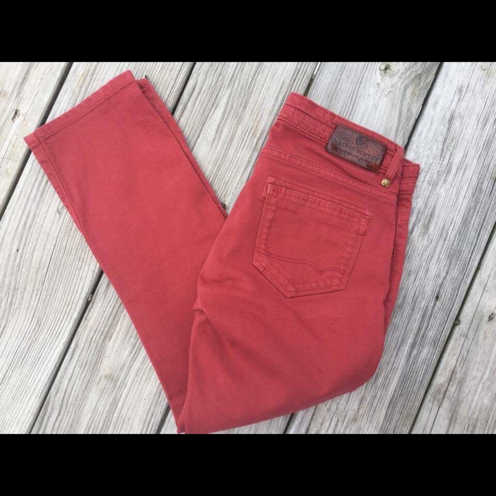 MAISON SCOTCH 'LA PARISIENNE' Crop Jeans Size: W25