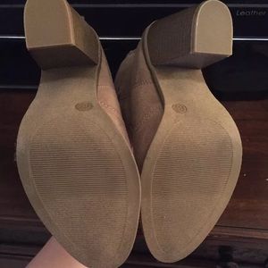 Tan Booties