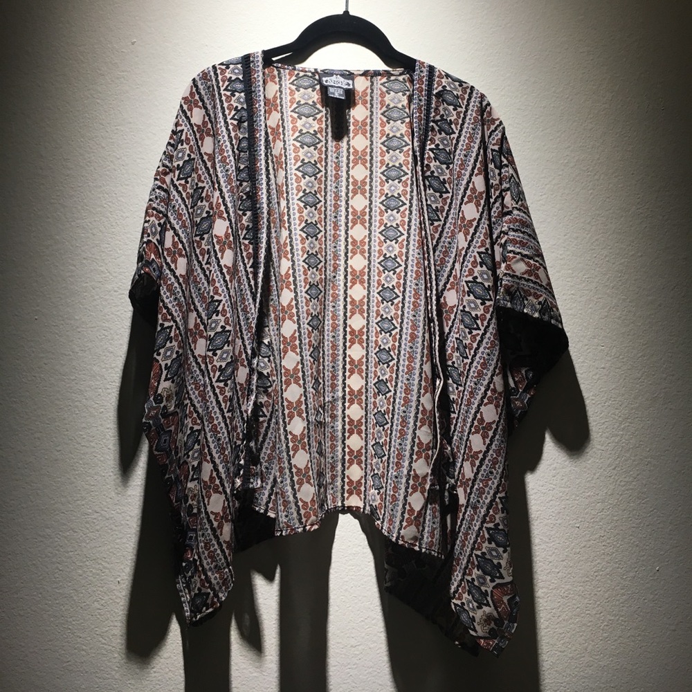 Multi Pattern Kimono