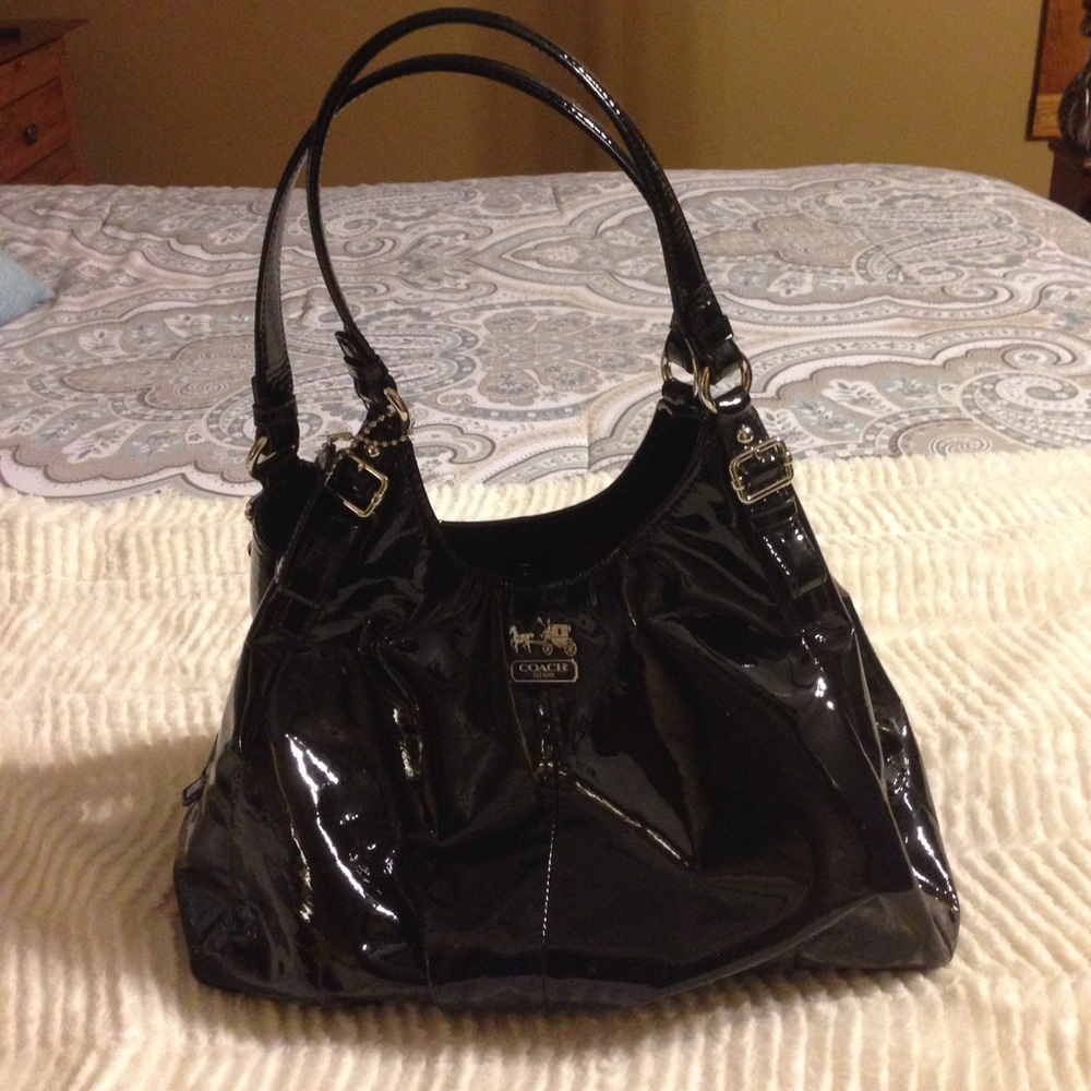 For Gothess only! Coach black Handbag