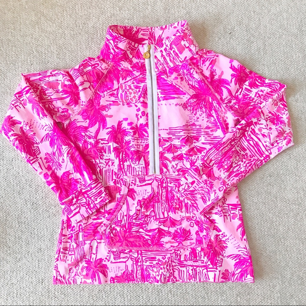 Lilly Pulitzer Skipper Popover, Rule Breakers, S