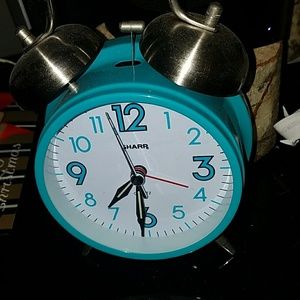 Turquoise Clock