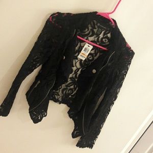 Lace Cover Sweater