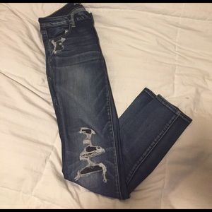 American Eagle Distressed Jegging