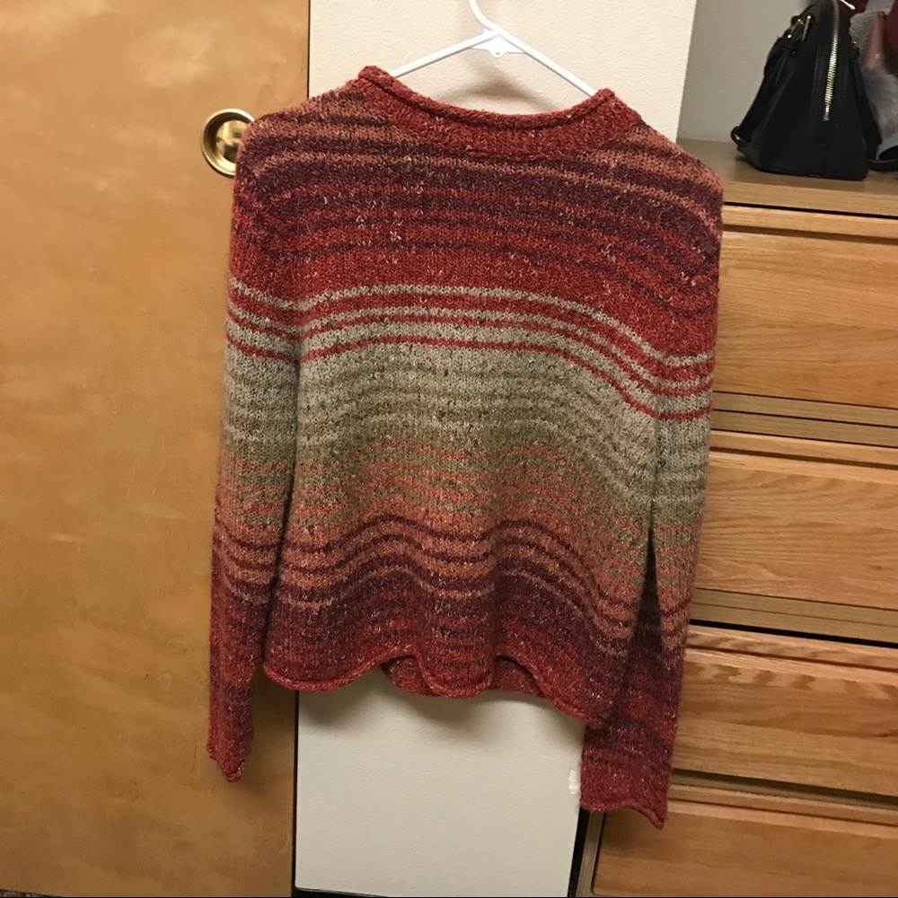 Multicolor retro vintage sweater