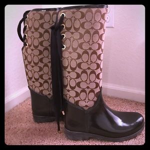 Coach Rainboots !