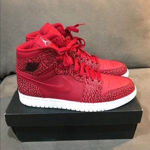 Air Jordan 1 Retro Cement Red Size 12