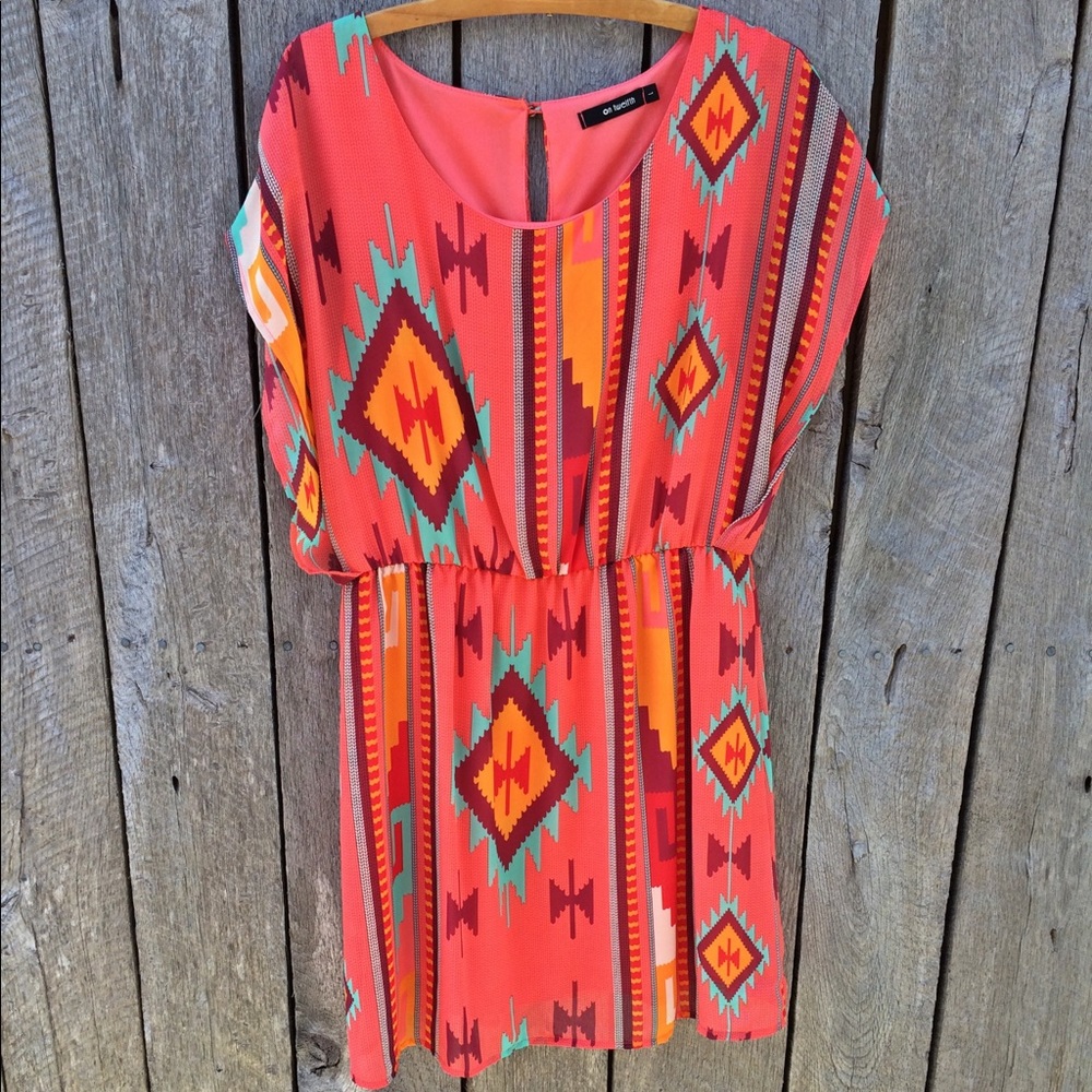 🌵on twelfth 🌵 Southwestern Print Jumper-Skirt