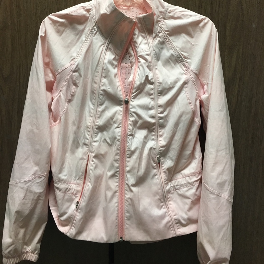 Light pink lululemon jacket