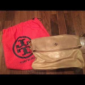Tory Burch extra large clutch / shoulder bag