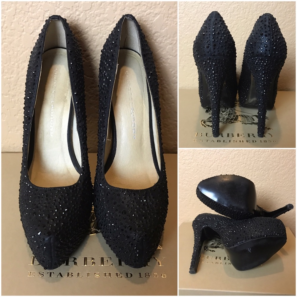 Like New Chinese Laundry Rhinestone Heels 7