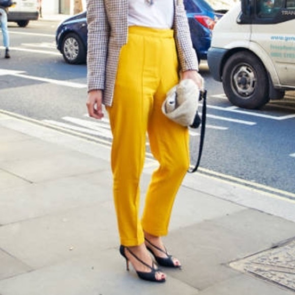 Zara Pants - Golden Yellow Pants Zara Pants - Golden Yellow Pants