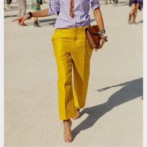 Zara Pants - Golden Yellow Pants Zara Pants - Golden Yellow Pants