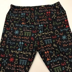 Chemistry equations graphs leggings (OS)