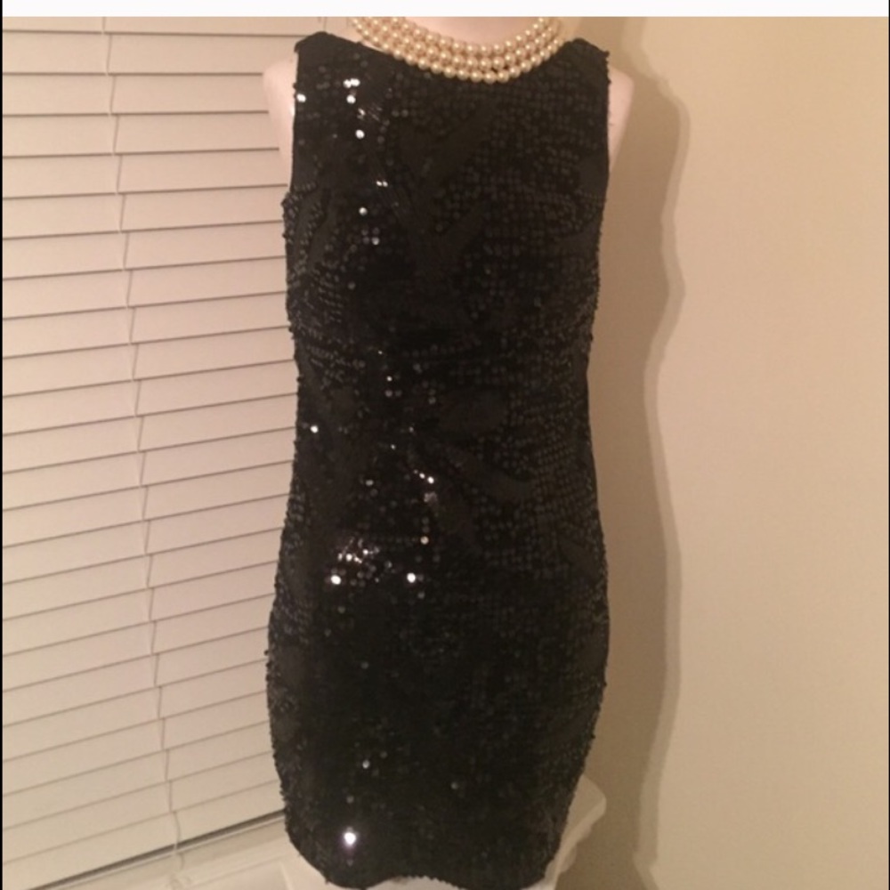 Ladies Sequin Dress by Aidan
