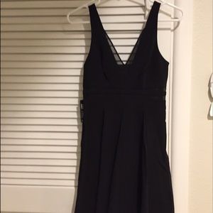 Black Express Mini Dress