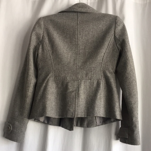 Nordstrom brand cropped peacoat - Picture 2 of 2