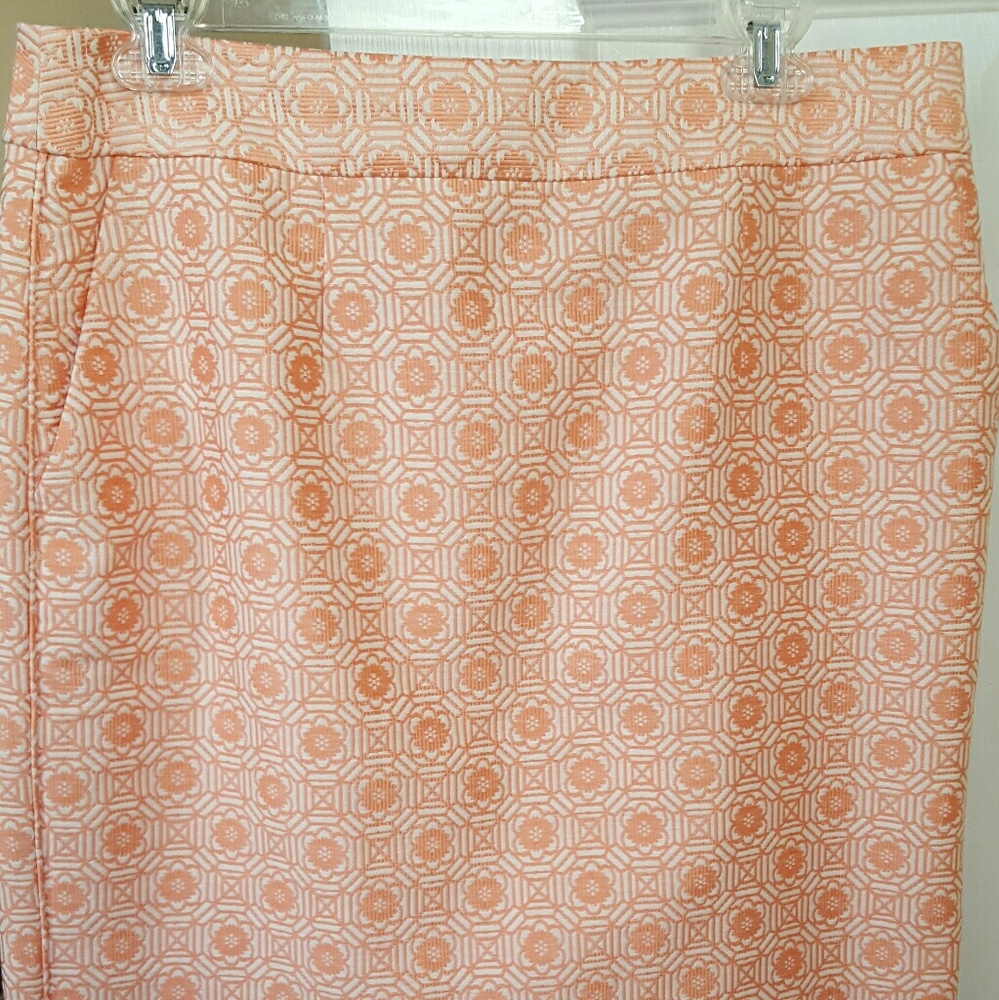 Banana Republic orange skirt, size 10