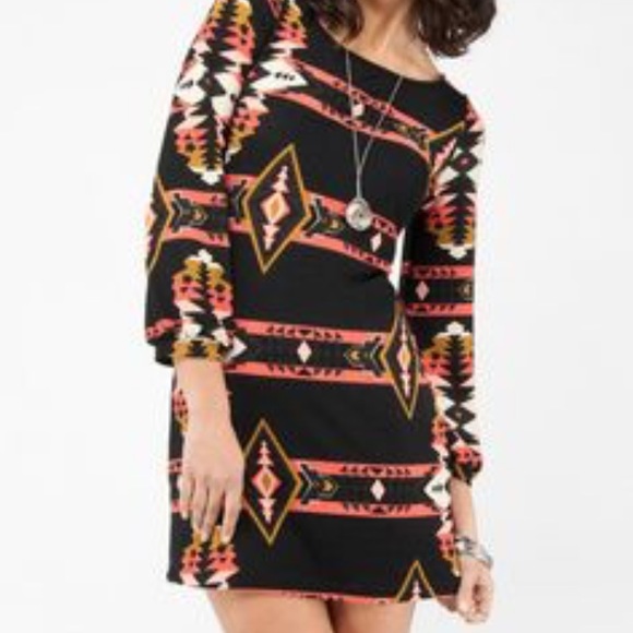 cameo Dresses & Skirts - Tribal print mini dress