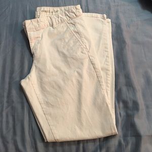 White GAP Khakis
