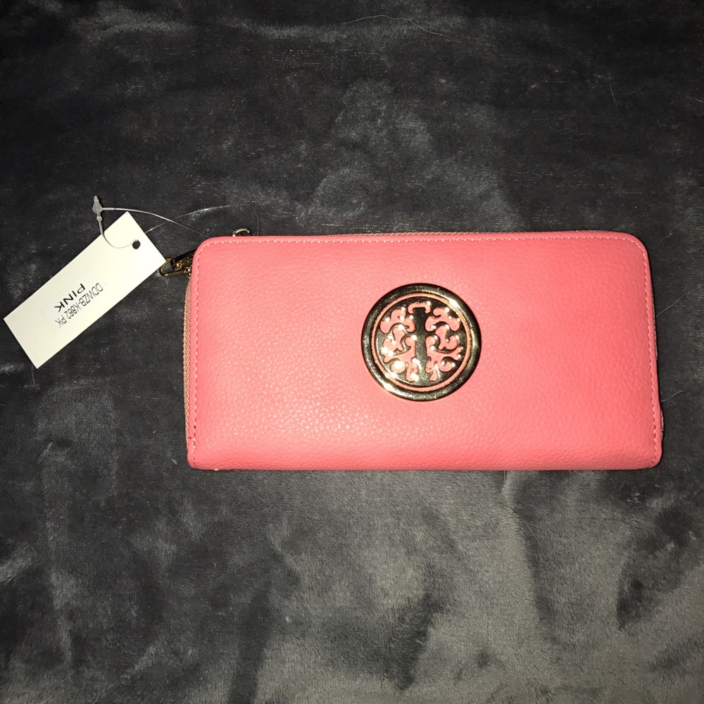 Pink & Gold Wallet