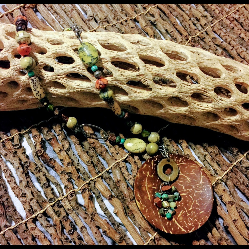 Silpada 18" Tropical Inspired Sterling Necklace