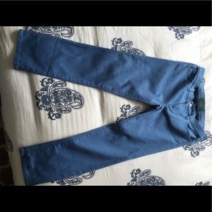 LRL blue Capri jeans