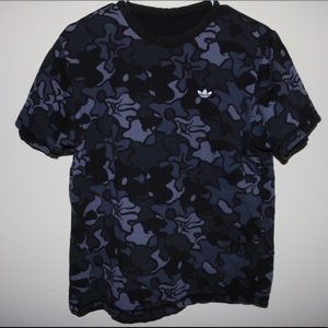 Adidas Reversible Black and Camo Tee