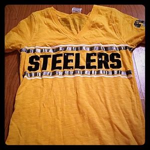 Vs pink steeler tee