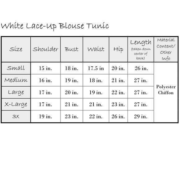 Lace-Up Tunic (plus Sz. avail.) - Picture 7 of 8