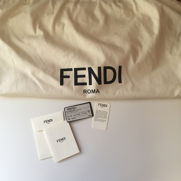 🚫❌SOLD❌🚫New Black Fendi Monster Tote Bag - Picture 5 of 5