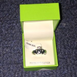 Irish Claddaugh Ring - NEW! - size 8