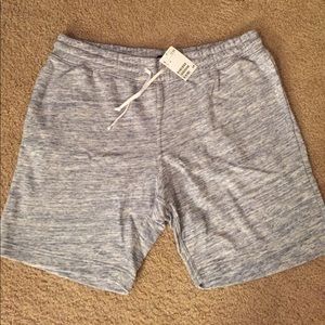 Light blue sweat shorts