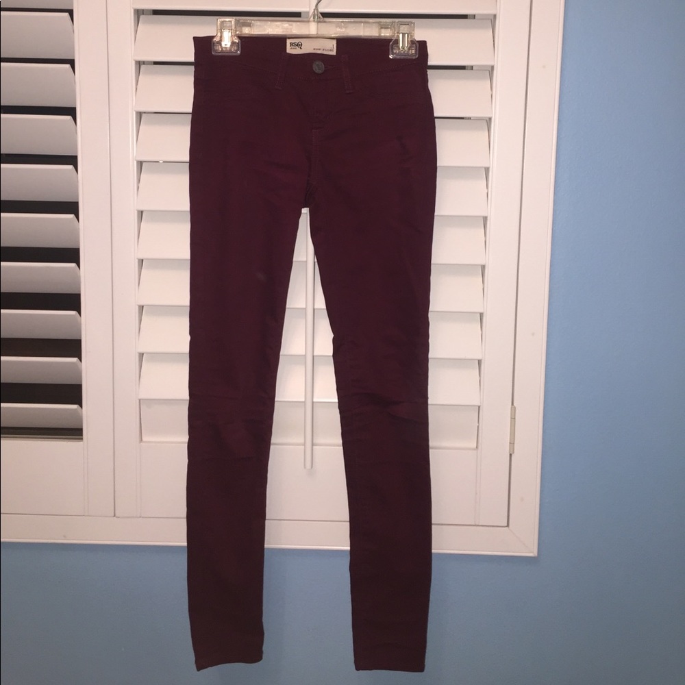 RSQ Maroon Jeggings