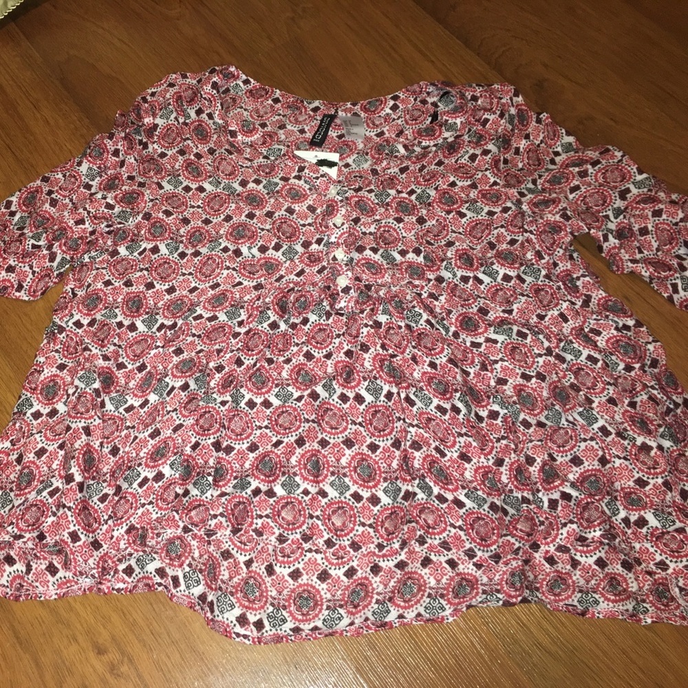 Patterned H&M Top