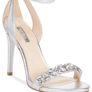 Silver Guess Heels