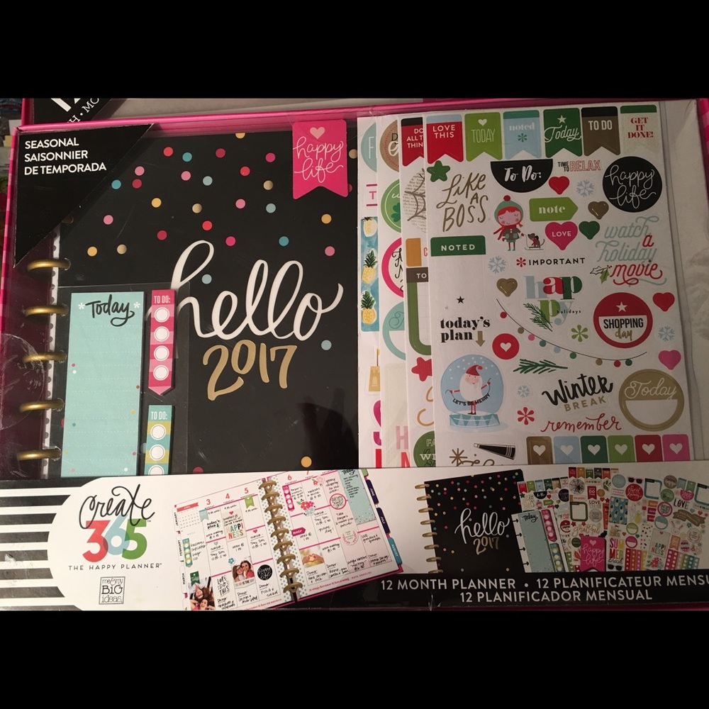 SOLD Happy planner  12 month planner SOLD